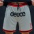 deuce Vibe Shorts GREY/RED