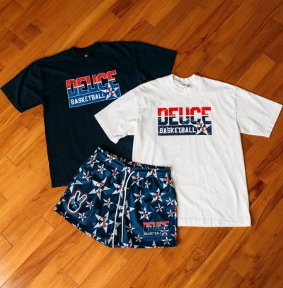 deuce ストリートTシャツ【USA】ネイビー│バスケ用品専門店 BB