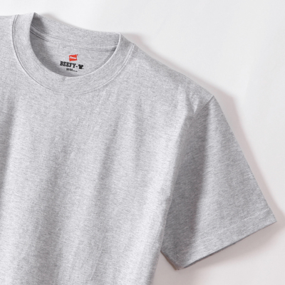 Sサイズのみ]ヘインズ ビーフィーTシャツ【H5180】ヘザーグレー