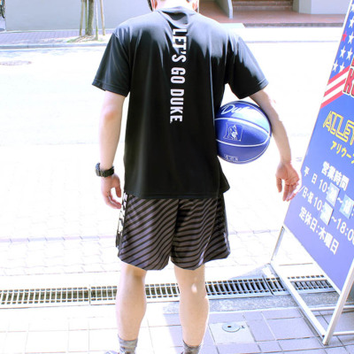 Lサイズのみ］［限定］スポルディング×デューク大学 バスケT