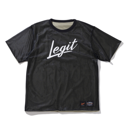 LEGIT Tシャツ【UNEXPECTED TEE】ブラック 2401-1009