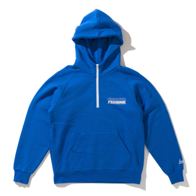 LEGIT XEFbg n[tWbvp[J[yMECHANICAL 1/2 ZIP HOODIEzBLUE 2402-1007