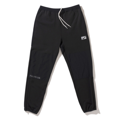 LEGIT t[XpcyLUSTER FLEECE PANTSzBLACK 2402-2005