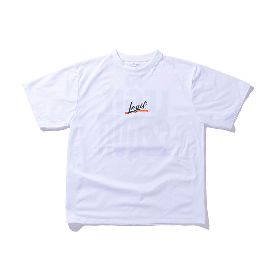 LEGIT バスケTシャツ【2 LEGIT 2 QUIT S/S TEE】WHITE 2501-1001