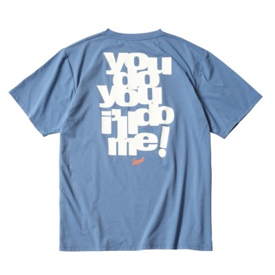 YMサイズのみ]LEGIT ジュニア バスケTシャツ【Aggregate S/S TEE】BLUE