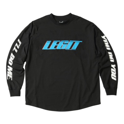 LEGIT OTVcyDW-5600 L/S TEEzBLACK 2502-1004