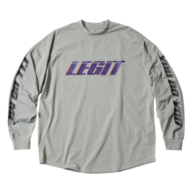 LEGIT OTVcyDW-5600 L/S TEEzGRAY 2502-1004