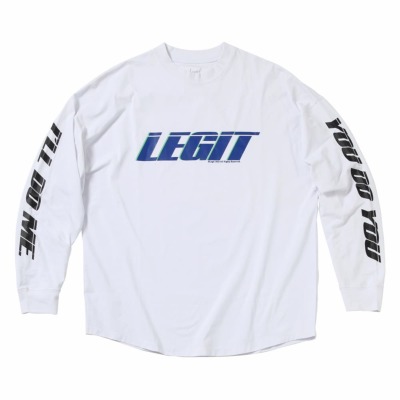 LEGIT OTVcyDW-5600 L/S TEEzWHITE 2502-1004