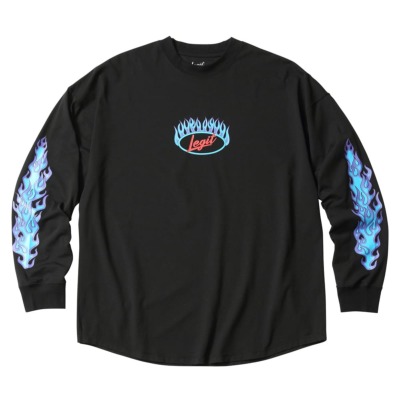 LEGIT OTVcyFlame L/S TEEzBLUE 2502-1005