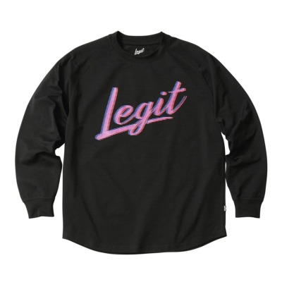 LEGIT OTVcyIllusion L/S TEEzBLACK 2502-1006