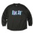 LEGIT OTVcyOverlap L/S TEEzBLACK 2502-1008