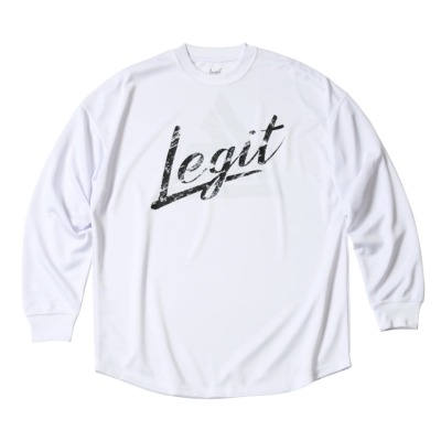 LEGIT OTVcyScratch L/S TEEzWHITE 2502-1009