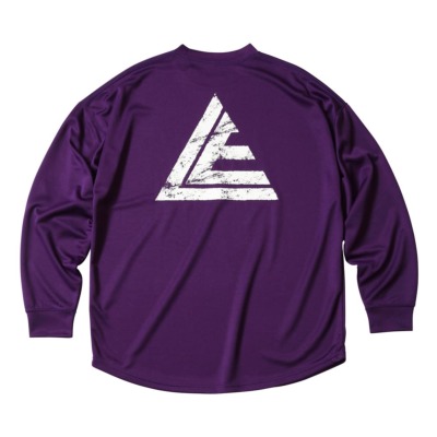 LEGIT ジュニア ロングTシャツ【Scratch L/S TEE】PURPLE 2502-1009Y