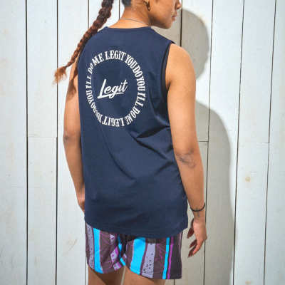 LEGIT タンクトップ【ENGRAVING TANK TOP】2601-1011│バスケ用品専門