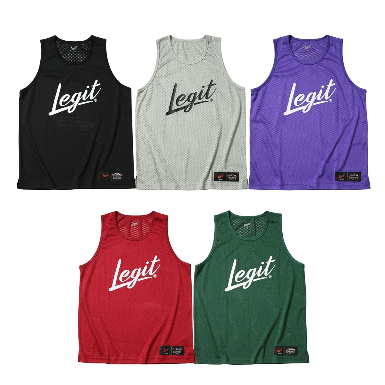 LEGIT タンクトップ【26'BRUSH TANK TOP】2601-1017│バスケ用品専門店