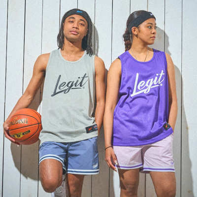 LEGIT タンクトップ【26'BRUSH TANK TOP】2601-1017│バスケ用品専門店