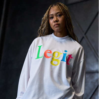 LEGIT ロングTシャツ【FORBIDDEN L/S TEE】2602-1007│バスケ用品専門