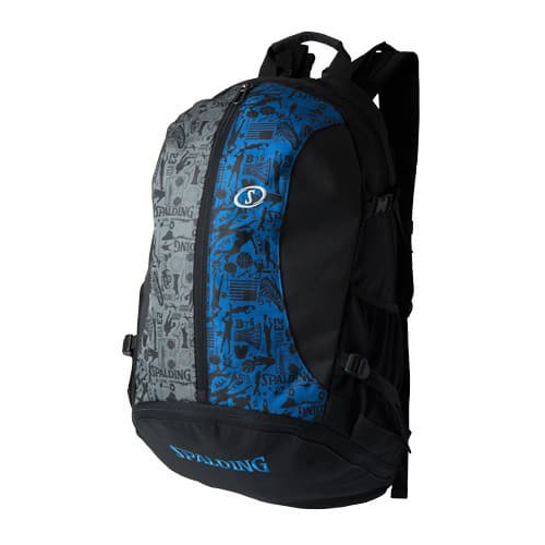 スポルディング バスケ用バックパック ケイジャー【グラフィティブルー