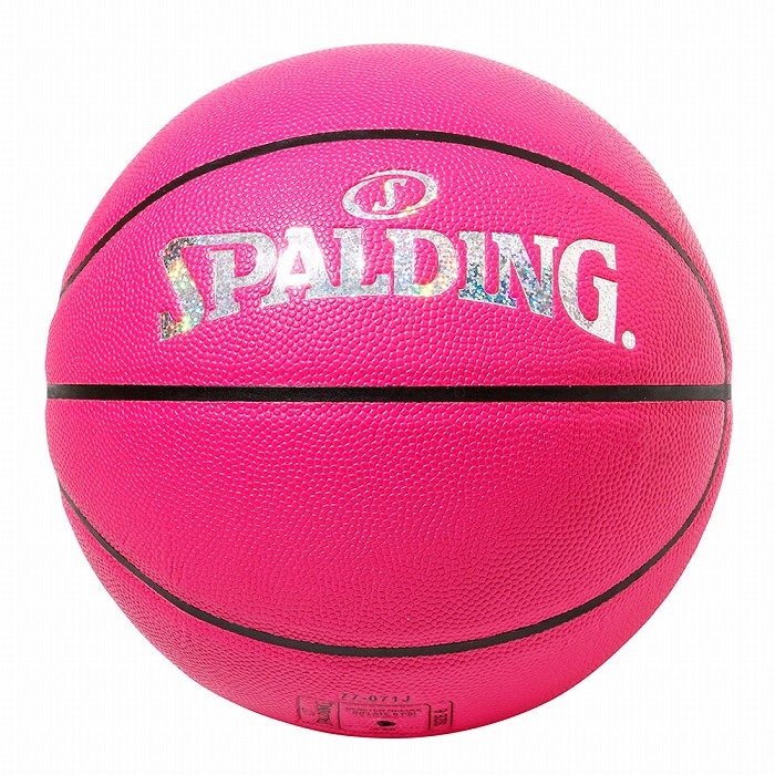 スポルディング バスケットボール 6号球【イノセンス ピンクホログラム