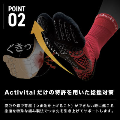 アクティバイタル 足袋型ソックス Activital PRO│バスケ用品専門店 BB