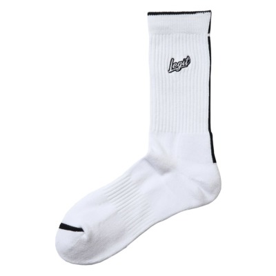 LEGIT �~�h���\�b�N�X�yBRUSH UP SOCKS�z�z���C�g/�u���b�N SO-08
