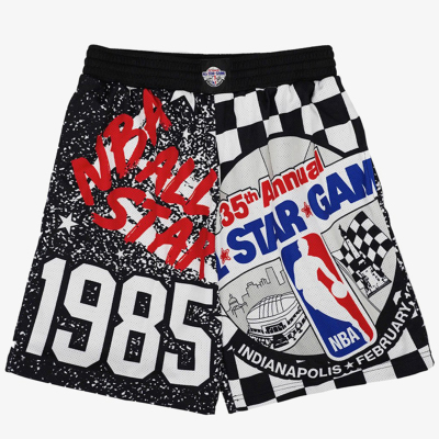 ミッチェル＆ネス NBA SWショーツ オールスター【1984-1985】ブラック