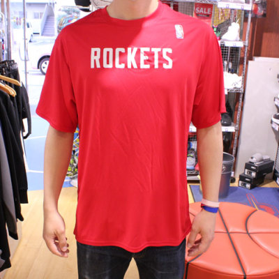 NBA カスタム DRI Tシャツ【ヒューストン・ロケッツ】レッド│バスケ