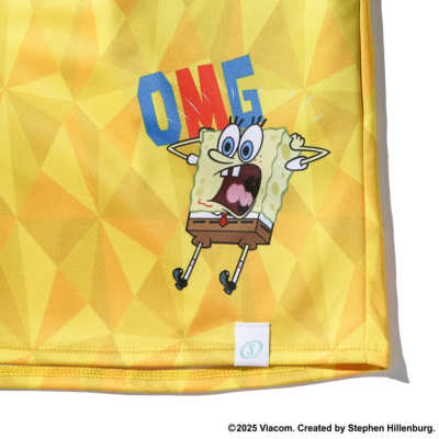 スポンジボブ カジュアルパンツ SpongeBob SquarePants スポンジ・ボブ ショートパンツ(パープル