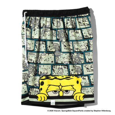 スポルディング ジュニア ジャージーショーツ スポンジ・ボブ
