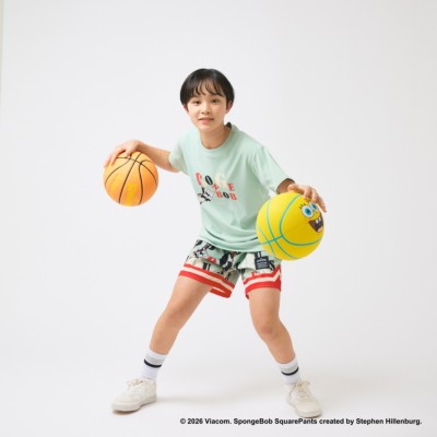 スポルディング ジュニア ジャージーショーツ スポンジ・ボブ
