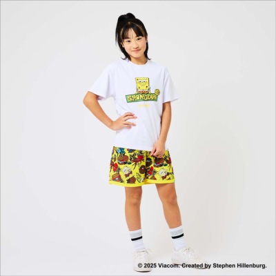 スポルディング ジュニアTシャツ スポンジ・ボブ ロゴ