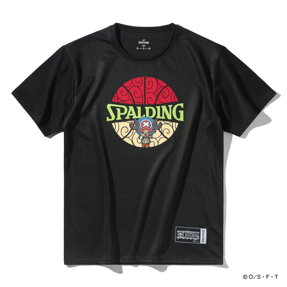 スポルディング ジュニアTシャツ ONE PIECE ヒトヒトの実 ボール
