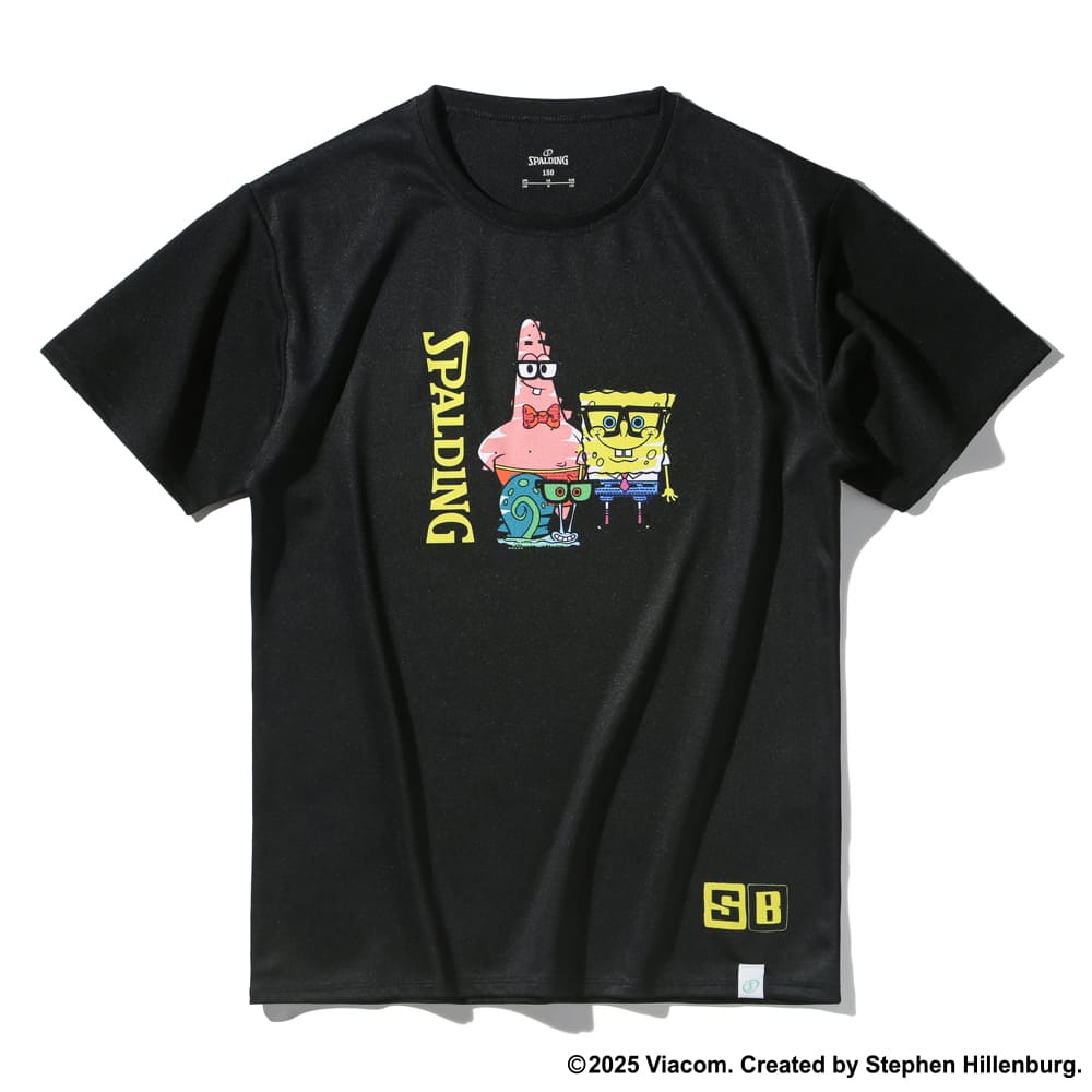 スポルディング ジュニアTシャツ スポンジ・ボブ ドレスアップ