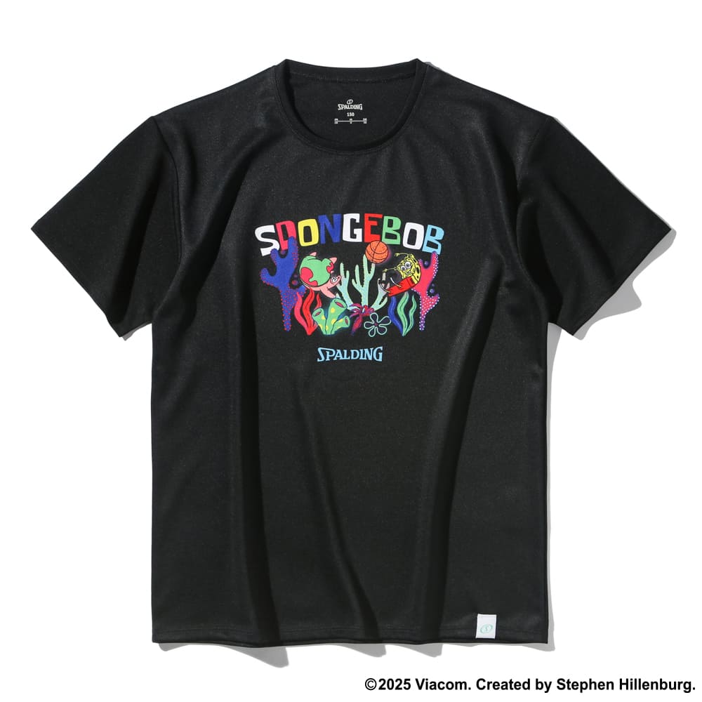 スポルディング ジュニアTシャツ スポンジボブ アンダーザシー