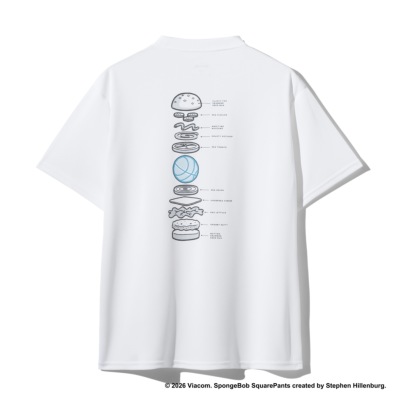 スポルディング ジュニア Tシャツ スポンジ・ボブ クラビーパティ DNA