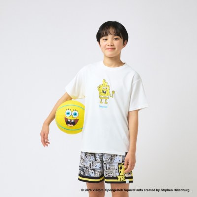 スポルディング ジュニア Tシャツ スポンジ・ボブ クラビーパティ DNA
