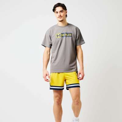 90’s GOLD’S GYM USA製 メッシュ ショーツ イエロー L YONGHS Girls Shiny Metallic Dance Costume, Hip Hop Street