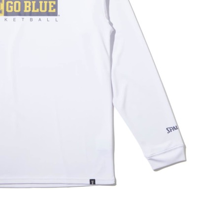 XLサイズのみ］スポルディング バスケロングTシャツ ミシガン M