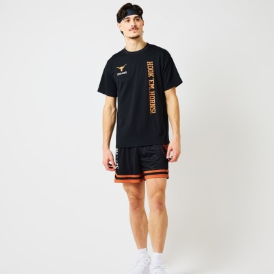 スポルディング バスケTシャツ テキサス HOOK'EM ホーンズ