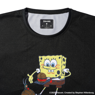 スポルディング バスケTシャツ スポンジ・ボブ クラビー