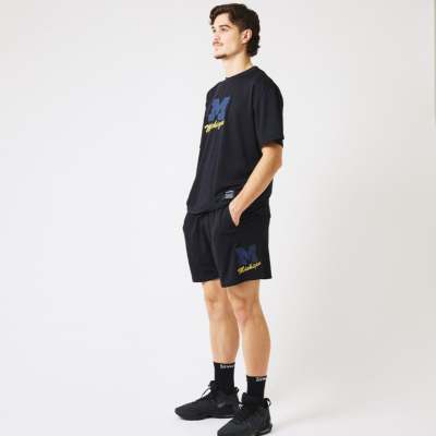 スポルディング バスケTシャツ ミシガン Mロゴ クラシック