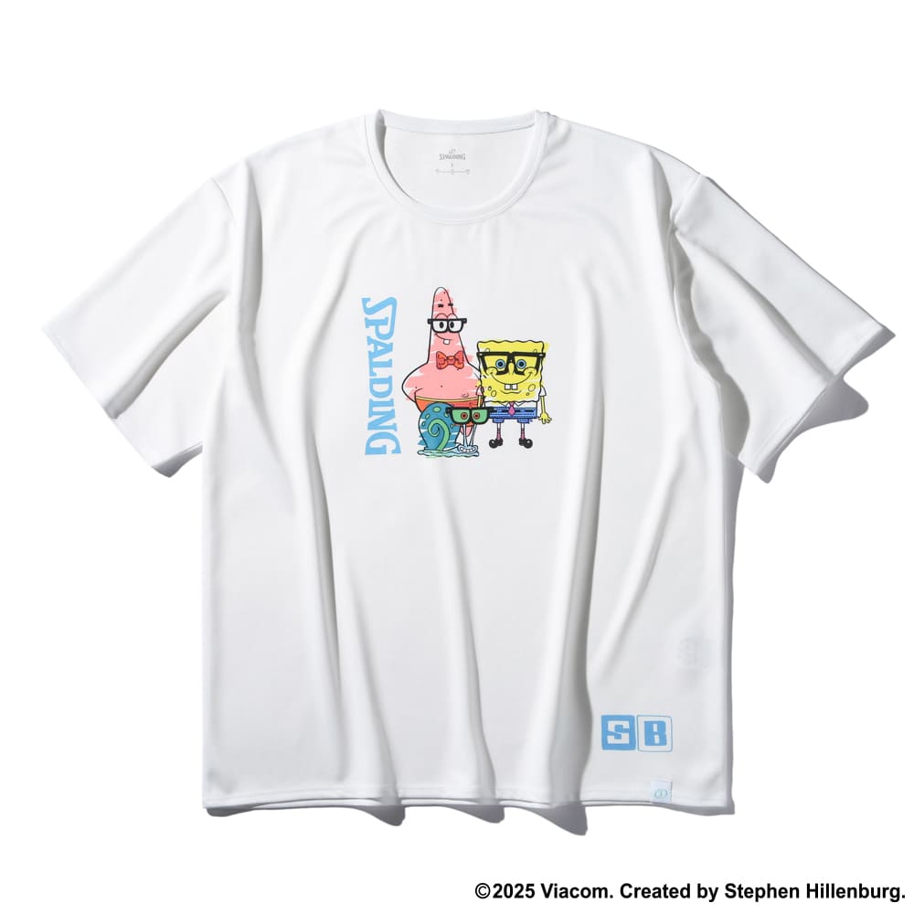 スポルディング バスケTシャツ スポンジ・ボブ ドレスアップ