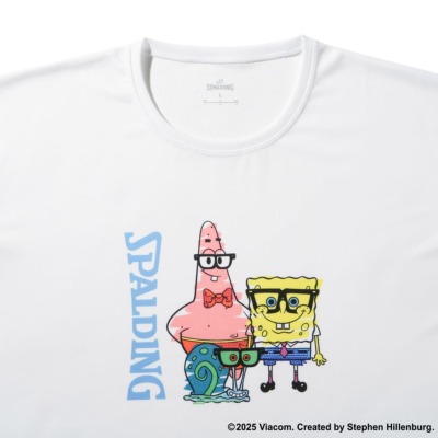 スポルディング バスケTシャツ スポンジ・ボブ ドレスアップ