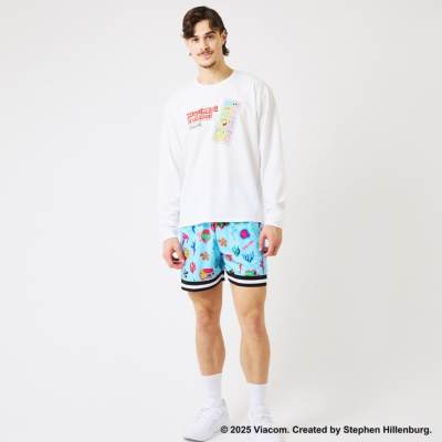 スポルディング ロングスリーブTシャツ スポンジ・ボブ フォト