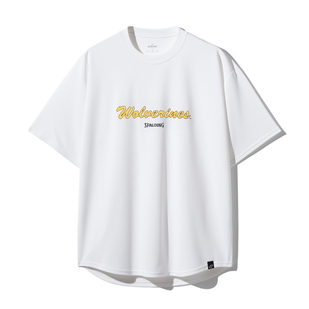 スポルディング バスケTシャツ ミシガン カーシブロゴ【SMT26023M