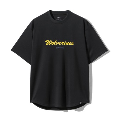 スポルディング バスケTシャツ ミシガン カーシブロゴ【SMT26023M