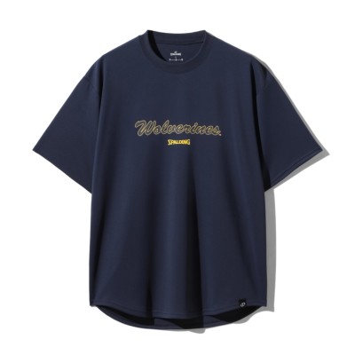 スポルディング バスケTシャツ ミシガン カーシブロゴ【SMT26023M