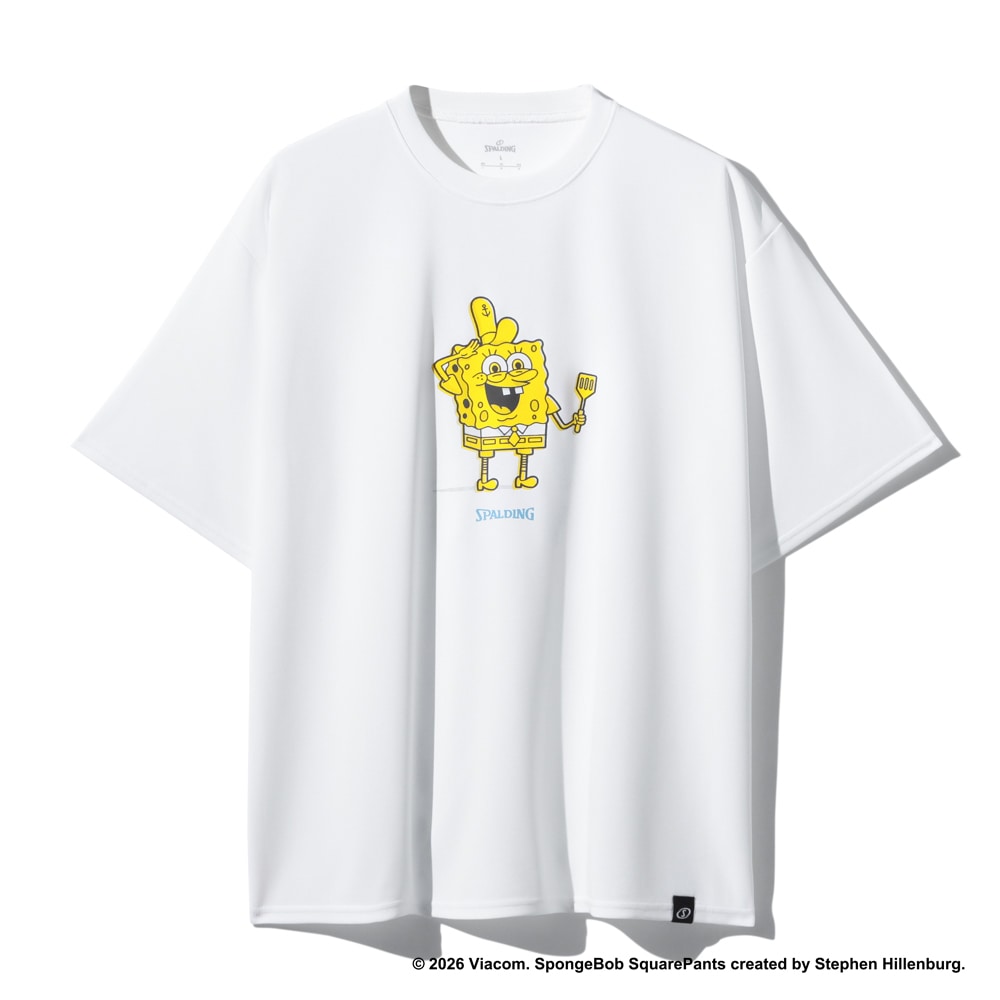 スポルディング バスケTシャツ スポンジ・ボブ クラビーパティ DNA