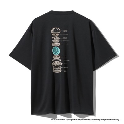 スポルディング バスケTシャツ スポンジ・ボブ クラビーパティ DNA
