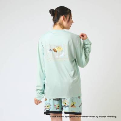 スポルディング ロングスリーブTシャツ スポンジ・ボブ チル